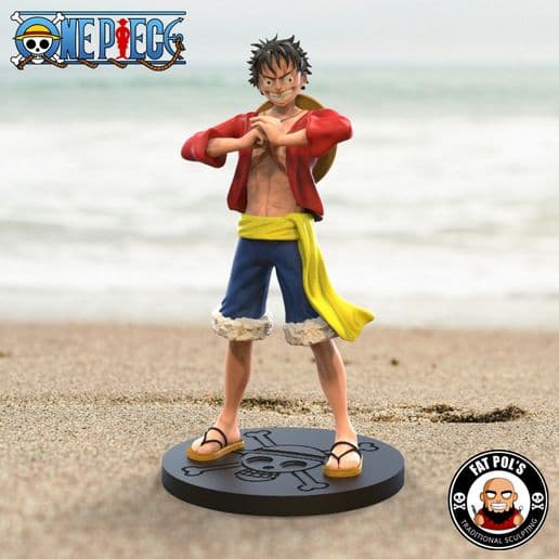 فیگور شخصیت لوفی وان پیس LUFFY ارتفاع 15 سانتی‌متر