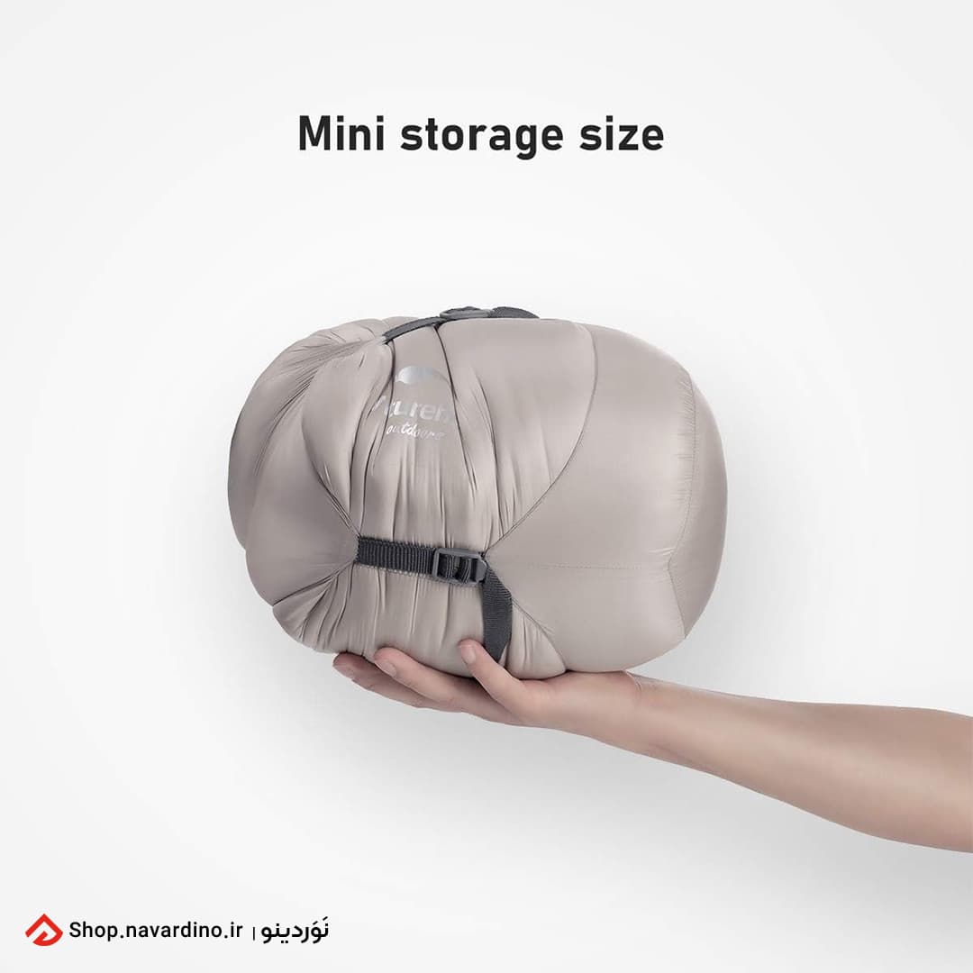 کیسه خواب پانچویی نیچرهایک Cloak Cotton NH18D010-P — تصویر ۷