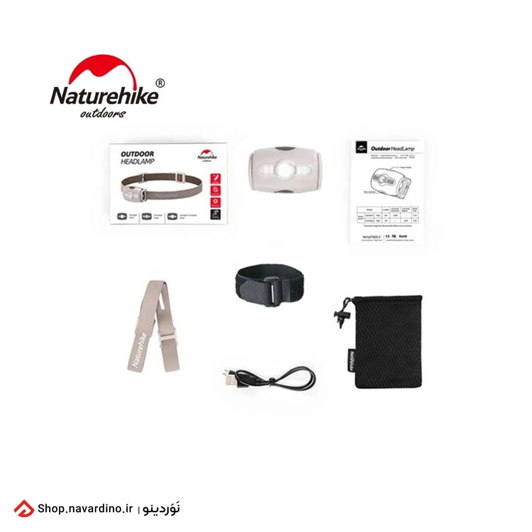 هدلامپ شارژی Naturehike مدل NH18T005-F — تصویر ۶