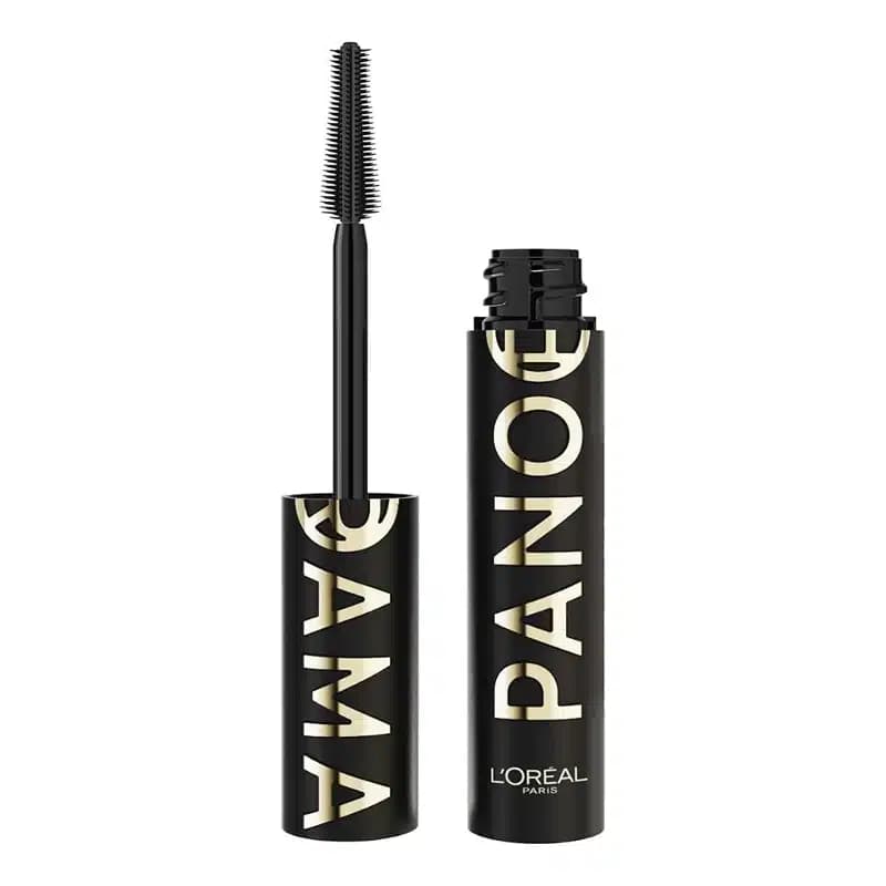 ریمل حجم دهنده لورآل Loreal مدل Voluminous Panorama Washable Mascara رنگ All Night Black — تصویر ۲