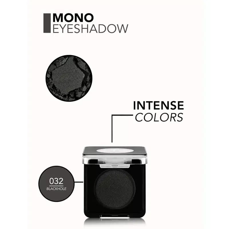سایه چشم تکی فلورمار flormar مدل Mono Eyeshadow کد 032 رنگ Blackhole — تصویر ۳