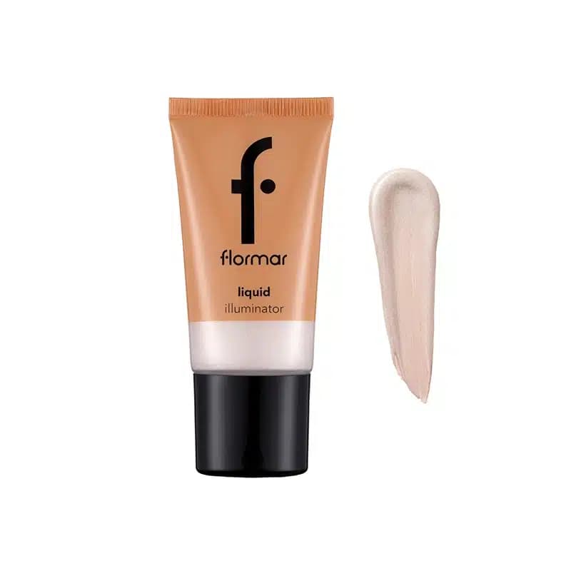 کرم درخشان کننده فلورمار Flormar مدل Liquid Illuminator کد 001 رنگ Star Glow