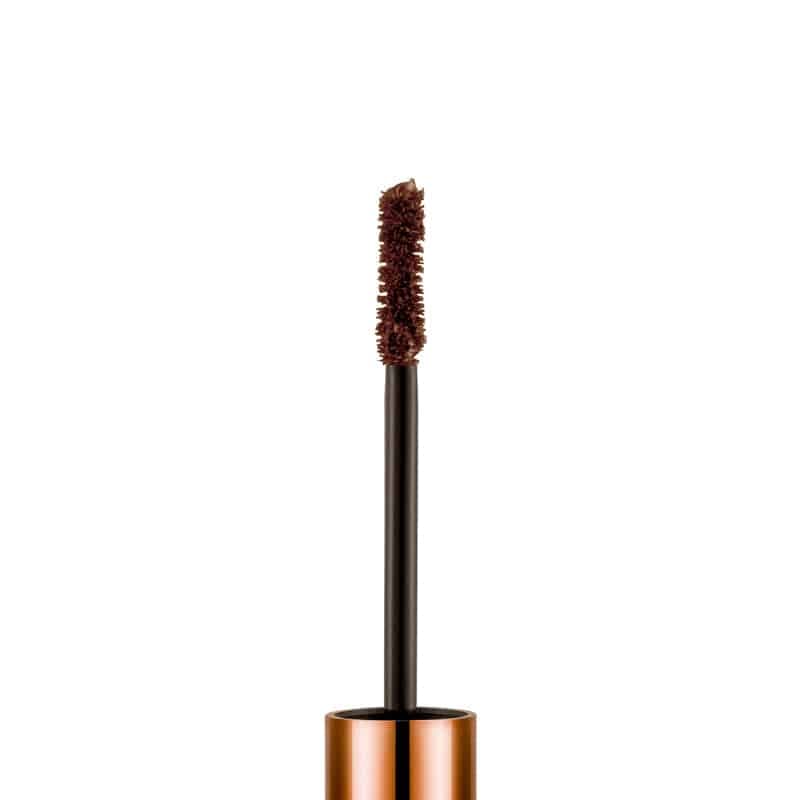 ریمل قهوه ای حجم دهنده و فرکننده فلورمار flormar مدل Hero کد 001 رنگ Brown — تصویر ۲