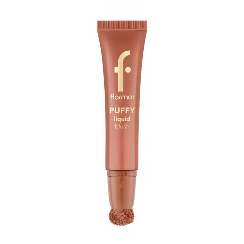 رژگونه مایع سر اسفنجی فلورمار Flormar مدل Puffy Liquid Blush کد 003 رنگ Rosy Glow — تصویر ۳