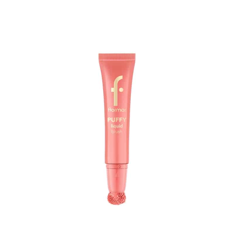 رژگونه مایع سر اسفنجی فلورمار Flormar مدل Puffy Liquid Blush کد 001 رنگ Pinky Glow — تصویر ۳