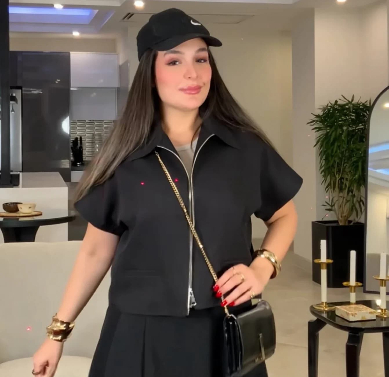 کراپ کت کرپ مازاراتی زیپ دار مشکی مدل اکسیر