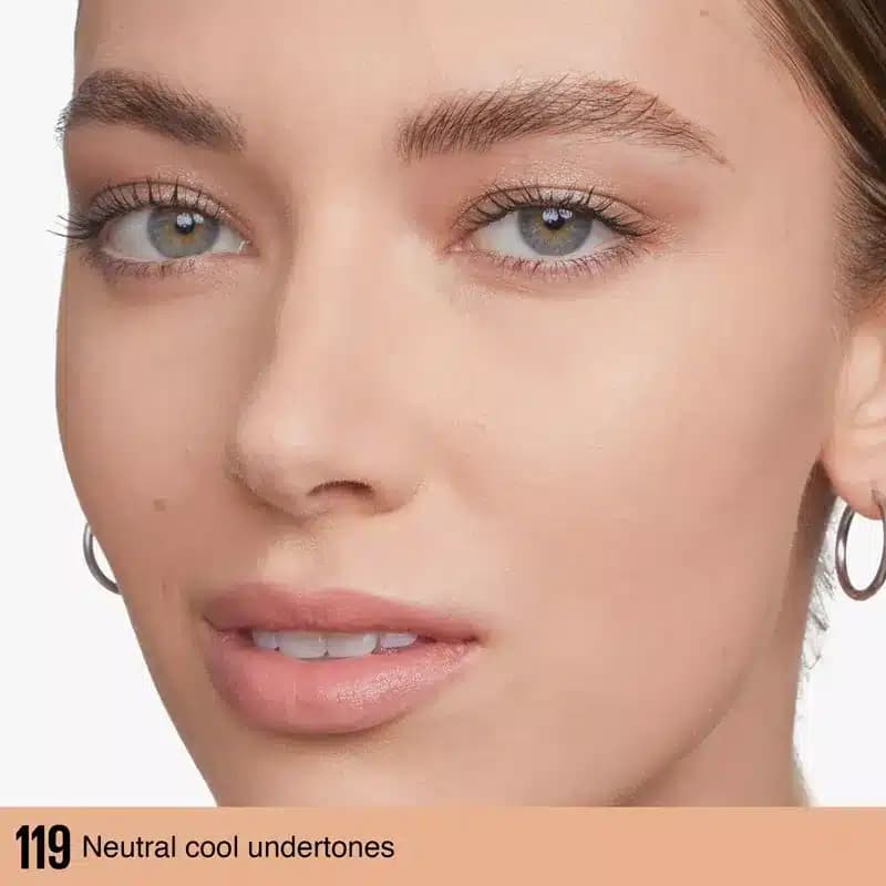 کرم پودر مات 30 ساعته میبلین Maybelline مدل Super Stay Lumi-Matte کد 119 — تصویر ۴