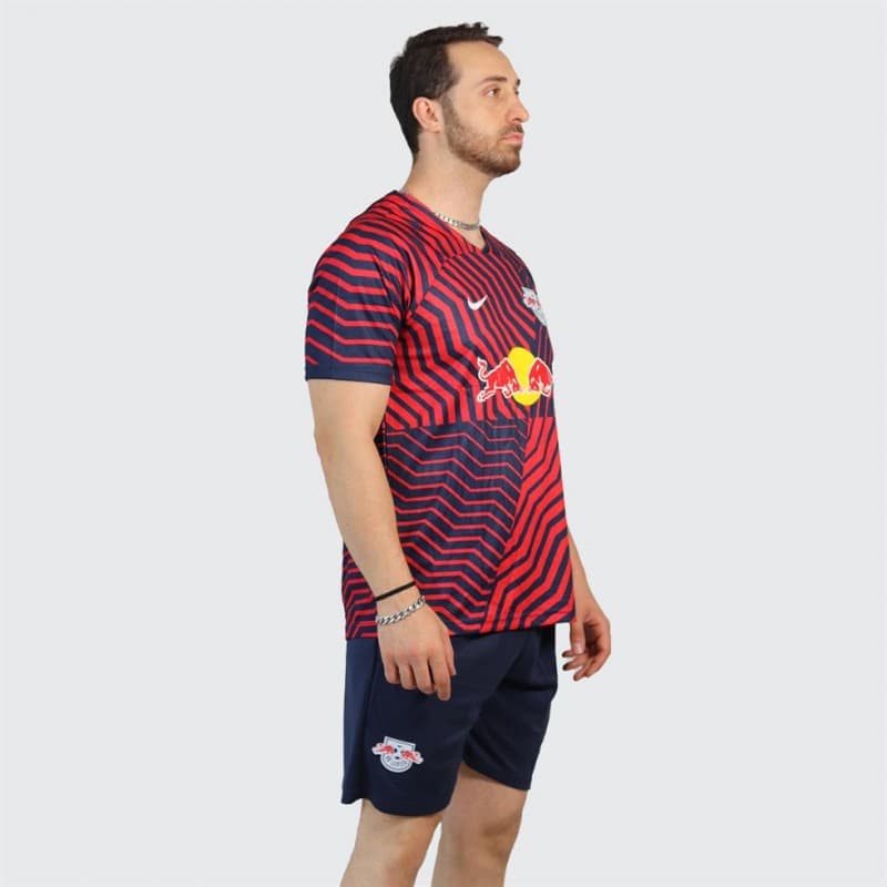 ست مردانه تیشرت و شلوارک وارداتی تیم RB Leipzig تکی — تصویر ۲