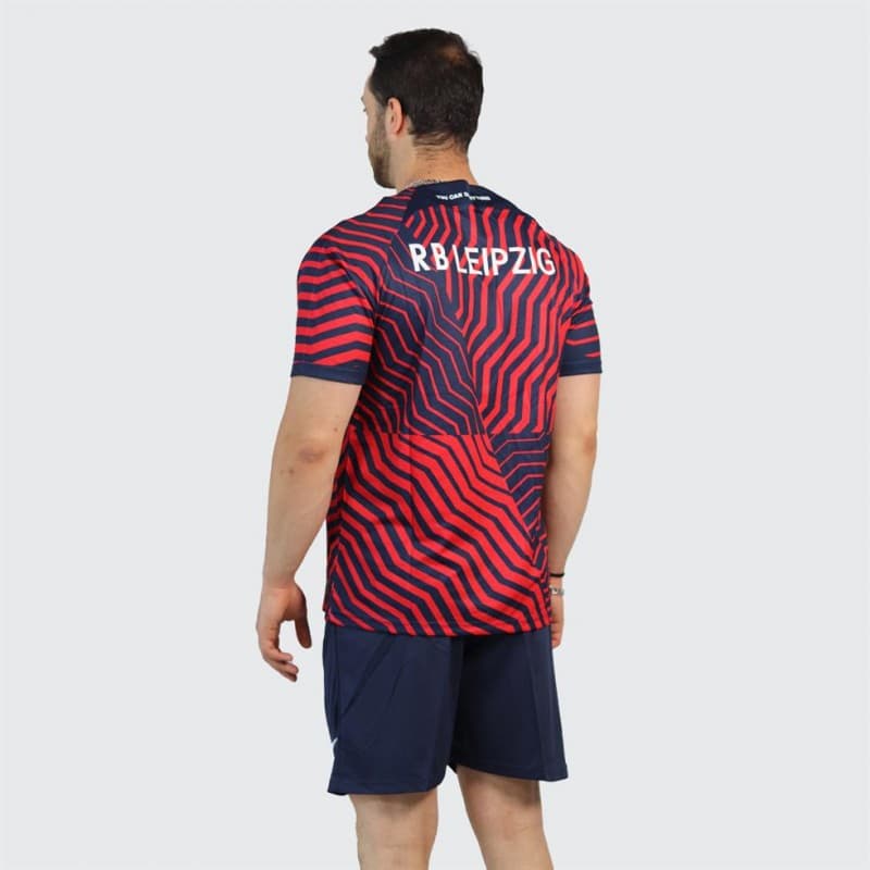 ست مردانه تیشرت و شلوارک وارداتی تیم RB Leipzig تکی — تصویر ۳