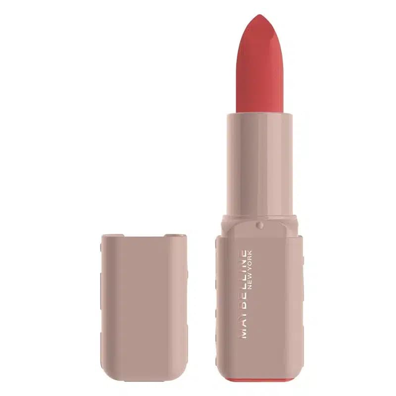 رژلب جامد مات میبلین Maybelline مدل Moisturizing Serum Lipstick کد 05 رنگ Take The 1