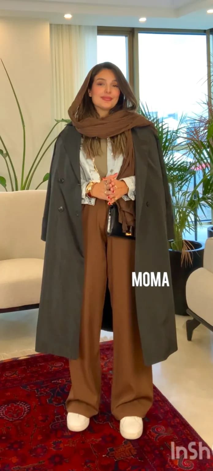 بارانی مشکی مدل رینی