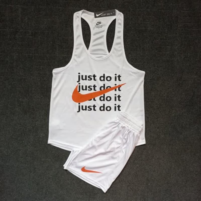 ست مردانه تاپ قهرمانی و شلوارک just do it — تصویر ۲