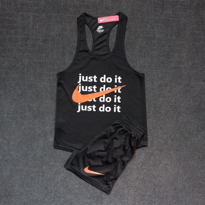 ست مردانه تاپ قهرمانی و شلوارک just do it