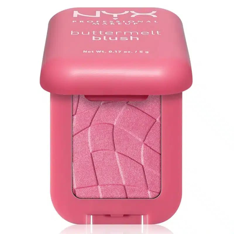 رژگونه پودری نیکس NYX مدل Buttermelt کد 08 (رنگ Gettin Butta) — تصویر ۲