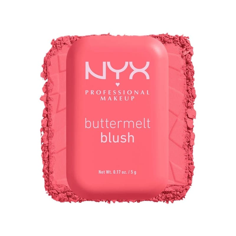 رژگونه پودری نیکس NYX مدل Buttermelt کد 04 (رنگ u know butta) — تصویر ۴