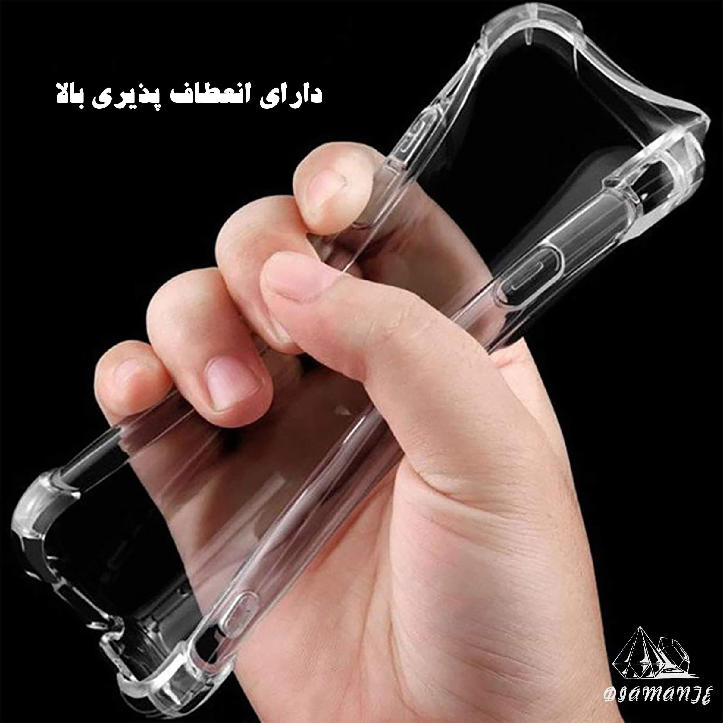 کاور دیامانته مدل ساده مناسب برای گوشی موبایل شیائومی Redmi Note 12 5G — تصویر ۴