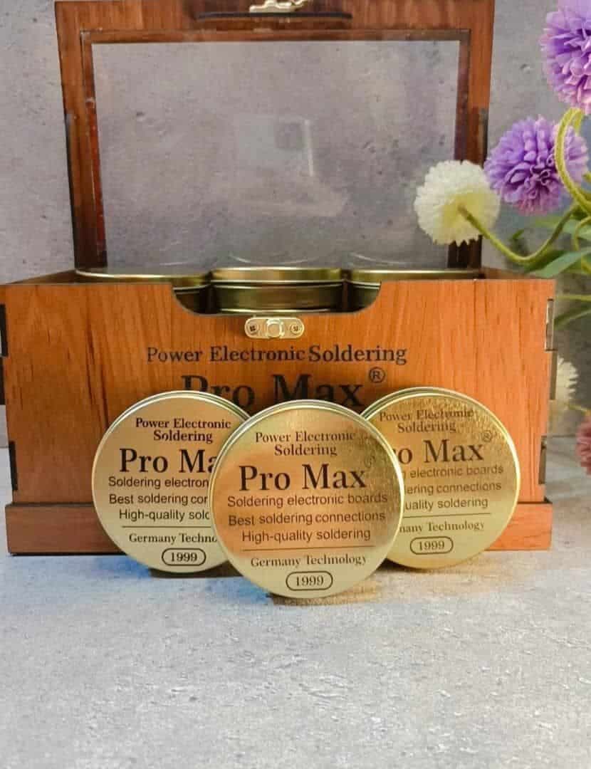روغن لحیم PRO MAX طرح فلزی — تصویر ۲