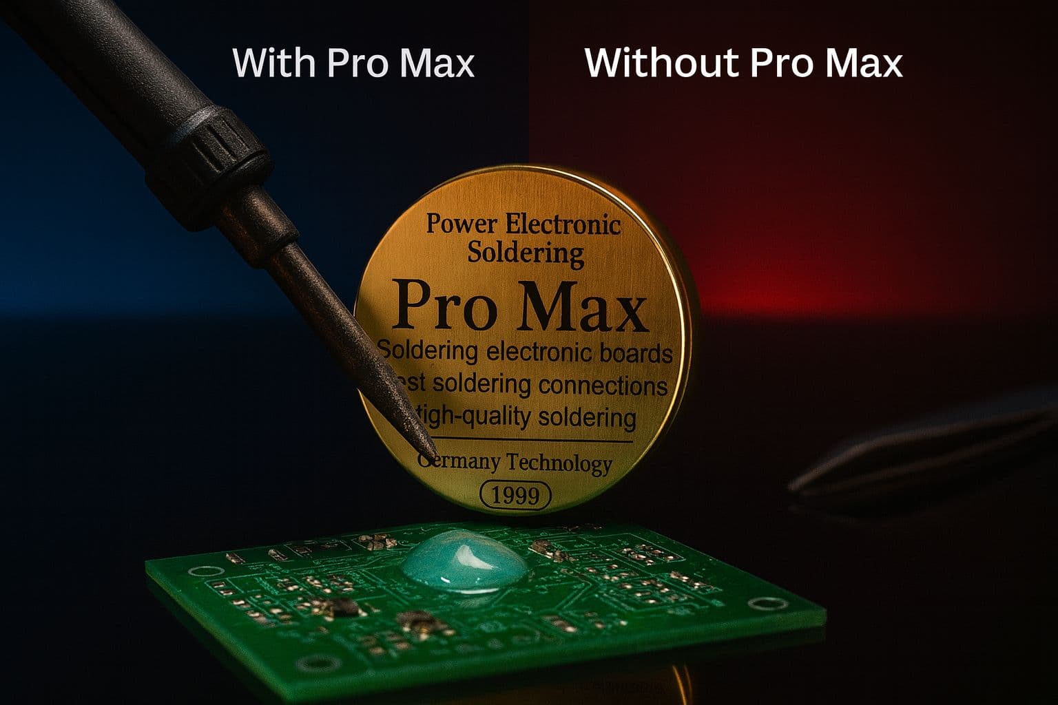 روغن لحیم PRO MAX طرح فلزی — تصویر ۳
