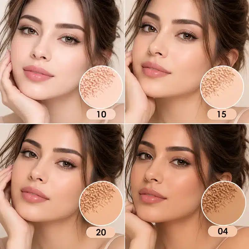 تینت آبرسان و درخشان‌ کننده پوست بورژوآ Bourjois مدل Healthy Mix Glow Tint Essence کد 010 (رنگ Fair) — تصویر ۵