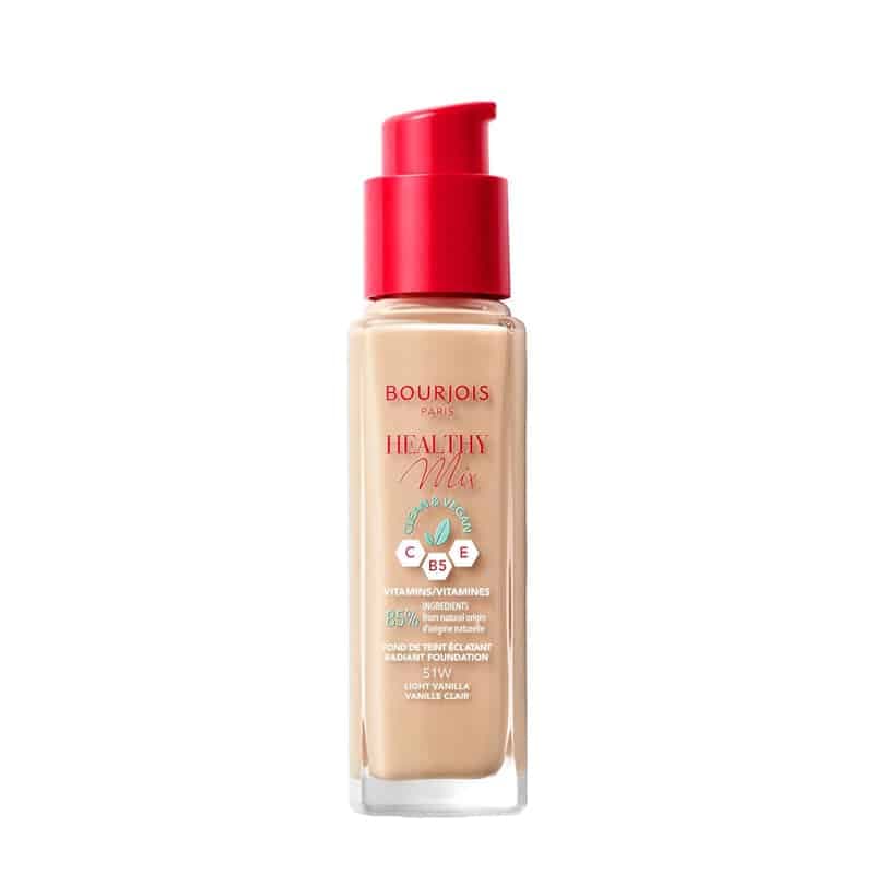 کرم پودر بورژوآ Bourjois مدل Healthy Mix Clean & Vegan کد 51W