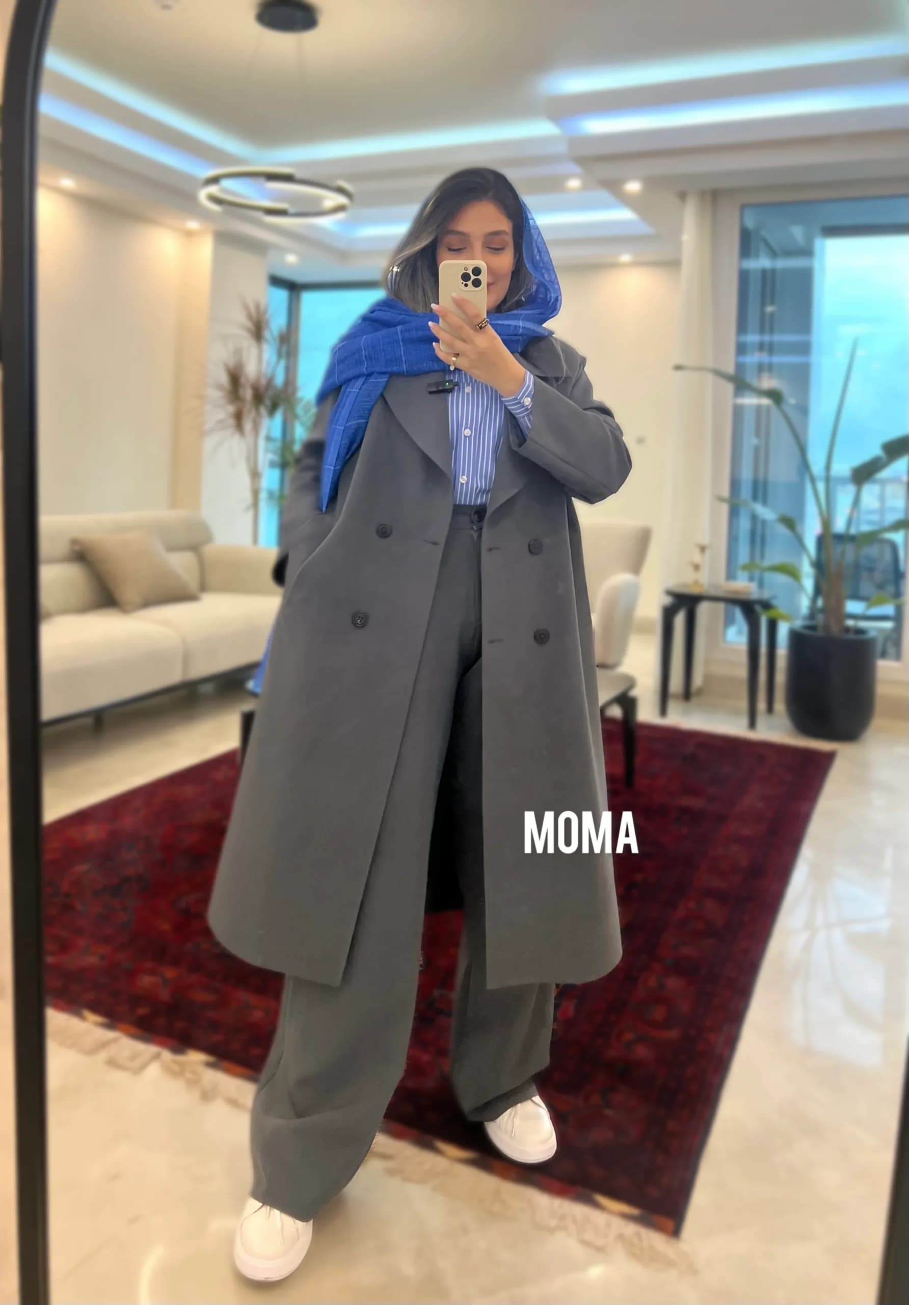 شلوار زنانه بگ مازاراتی جیب دار نوک مدادی مدل لابلا — تصویر ۵
