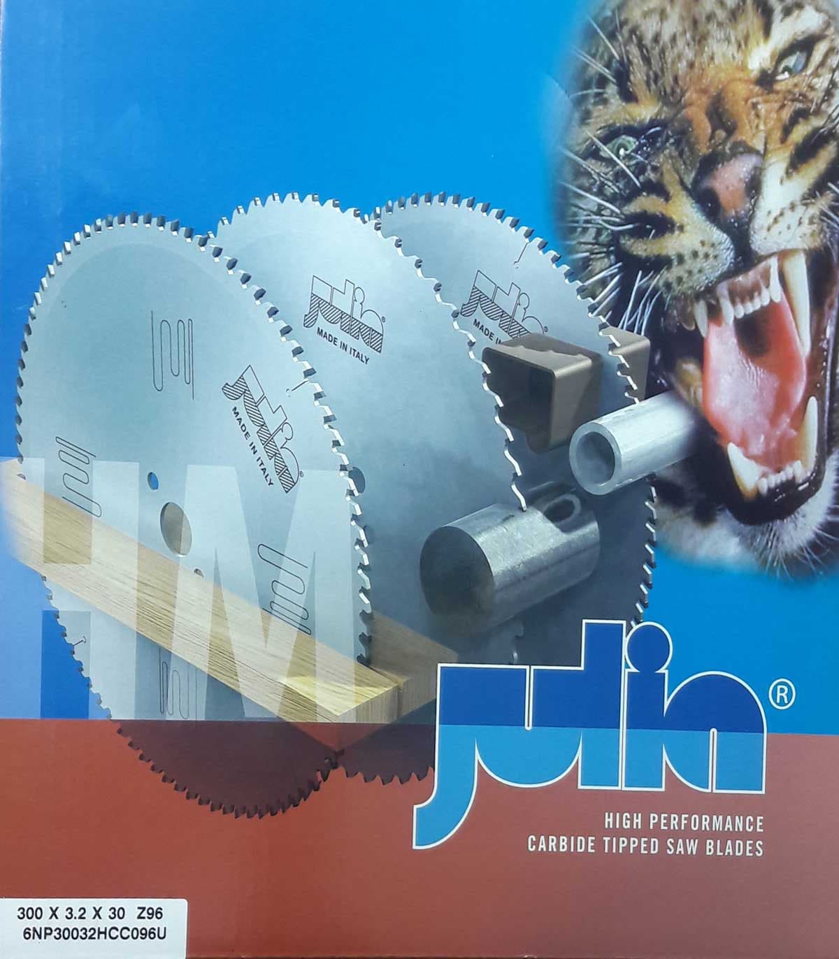 تیغ اره MDF بر 300 میلی‌متر JULIA ایتالیا