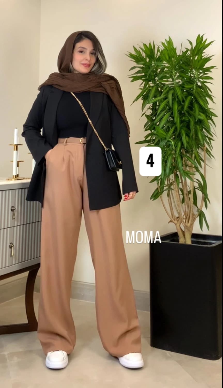 مانتو کتی مازاراتی 2 دکمه سدری مدل کلاسیک — تصویر ۸