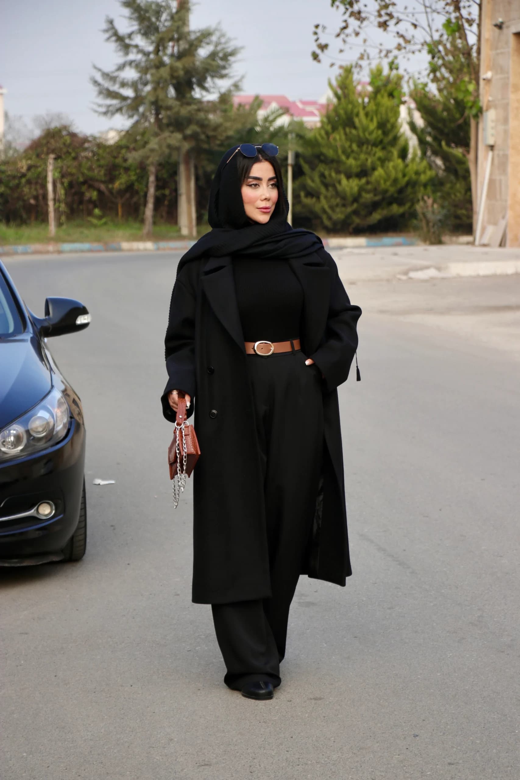 پالتو طوسی مدل بلا — تصویر ۷