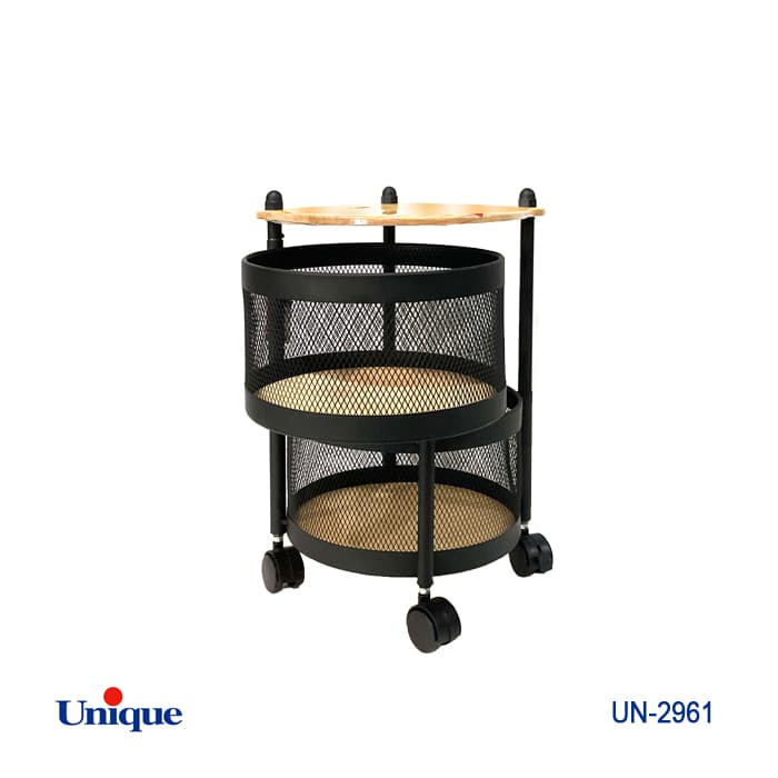 جای سیب زمینی و پیاز 2طبقه توری UNIQUE UN4-2961
