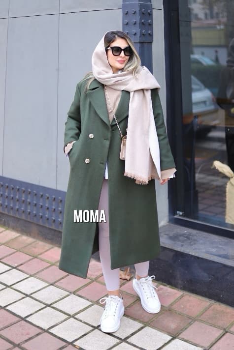 پالتو شتری روشن مدل بلا — تصویر ۵