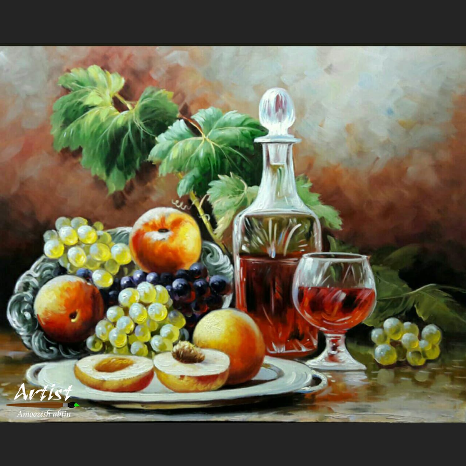 آموزش نقاشی میوه به صورت تکنیک