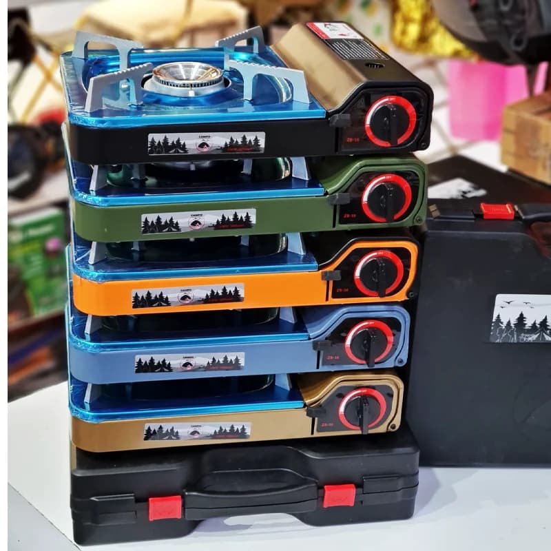 اجاق گاز مسافرتی کمپو مدل ZB-16 به همراه کیف مخصوص — تصویر ۷
