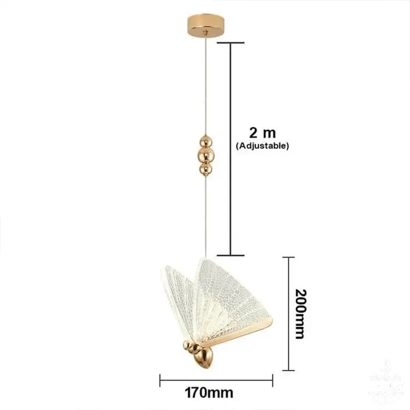 لوستر مدرن آویز کد M1069 — تصویر ۳