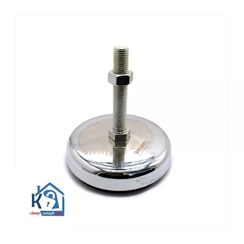 پایه ضربه گیر نیکل کروم کف پلاستیکی m20