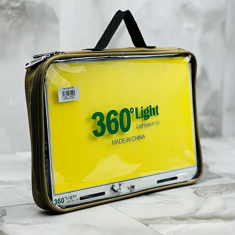 چراغ کمپینگ 1200 وات 360 لایت مدل TM-02 COB — تصویر ۳