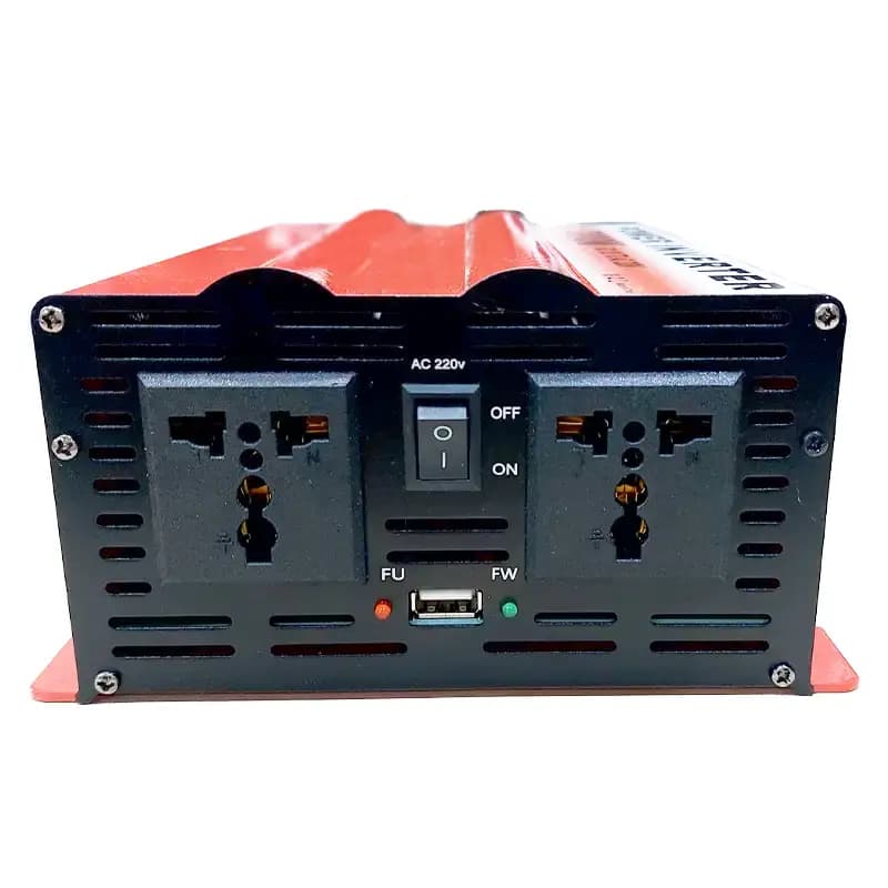 مبدل برق خودرو 3000 وات 12V-TO-220V — تصویر ۳