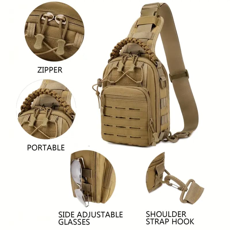 بادی بگ تاکتیکال مدل TACTICAL 5.11 (دوشی و دستی) — تصویر ۷