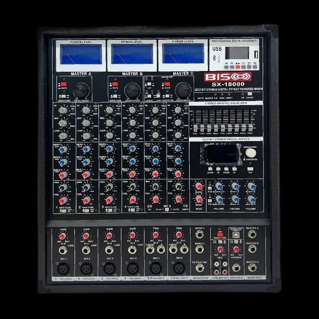 اکو آمپلی فایر بیسکو مدل SX18000