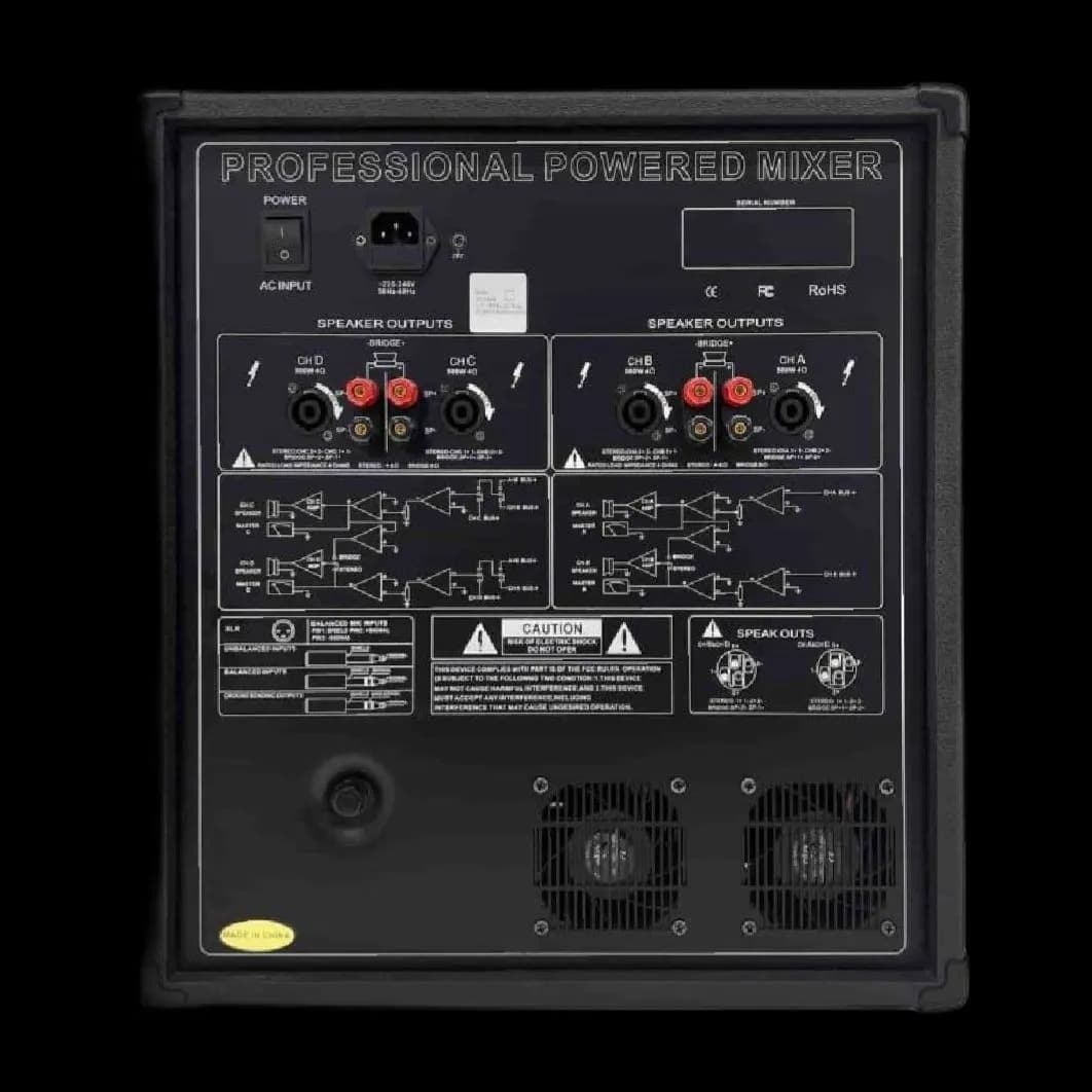 اکو آمپلی فایر بیسکو مدل SX24000 — تصویر ۲