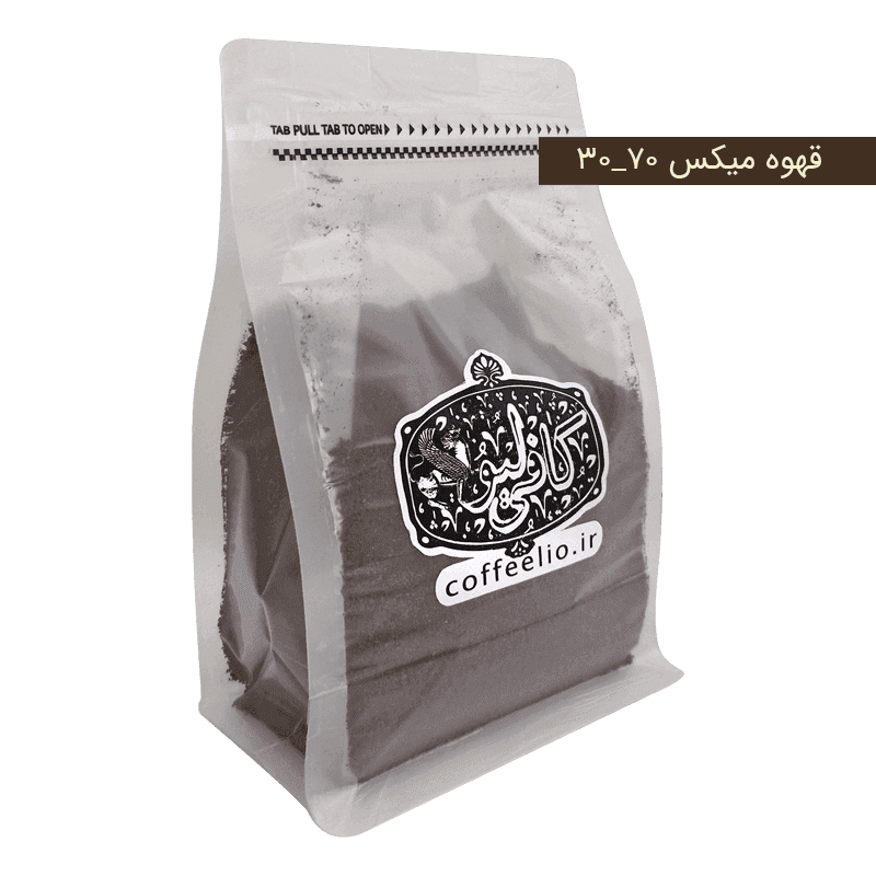 قهوه میکس 30/70 (30% عربیکا + 70% روبوستا) — تصویر ۲