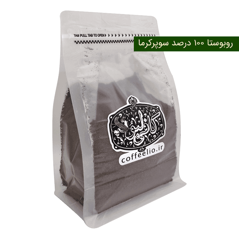 قهوه میکس روبوستا سوپرکرما کافی لیو