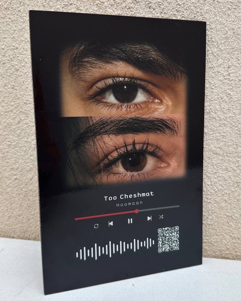 تابلو موزیکال طرح مربعی درخشان کد c292 — تصویر ۳
