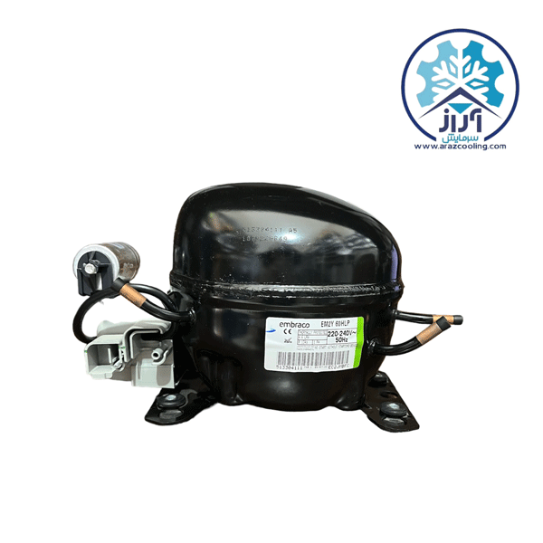 کمپرسور یخچال امبراکو 1.6 گاز R134 مدل EM2Y 60HLP