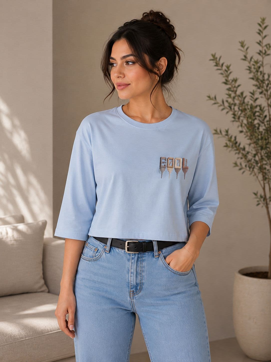 تیشرت دورس طرح COOL