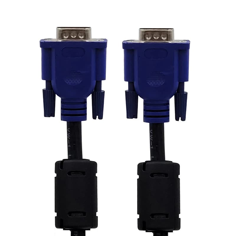 کابل تصویر VGA | مدل ‌V-15 | سایز 1.5 متری | دارای نویزگیر — تصویر ۲