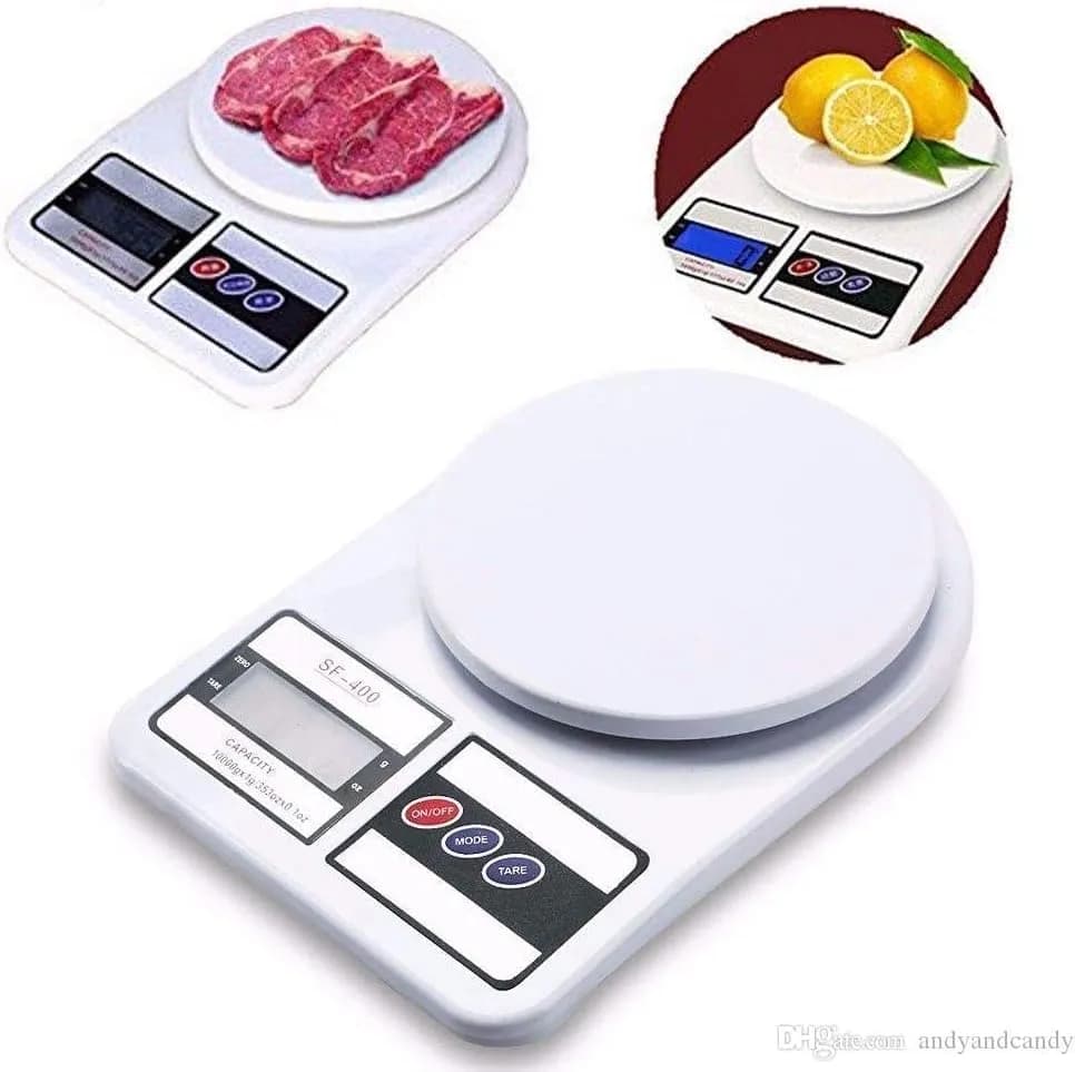 ترازو دیجیتال آشپزخانه OVA مدل SF-400؛ وزن‌کشی دقیق برای استفاده روزمره