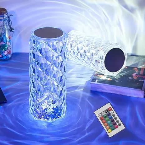 آباژور اسپیکردار | چراغ خواب لمسی شارژی