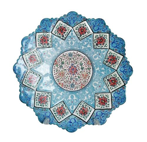 کاسه بشقاب میناکاری سایز 20 — تصویر ۲