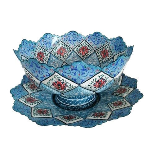 کاسه بشقاب میناکاری سایز 20