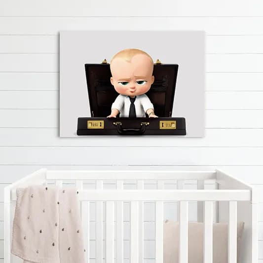 تابلو بچه رئیس کد C87